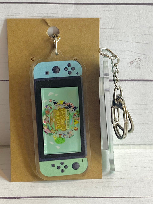 Animal Crossing Pocket Camp Switch Keychain